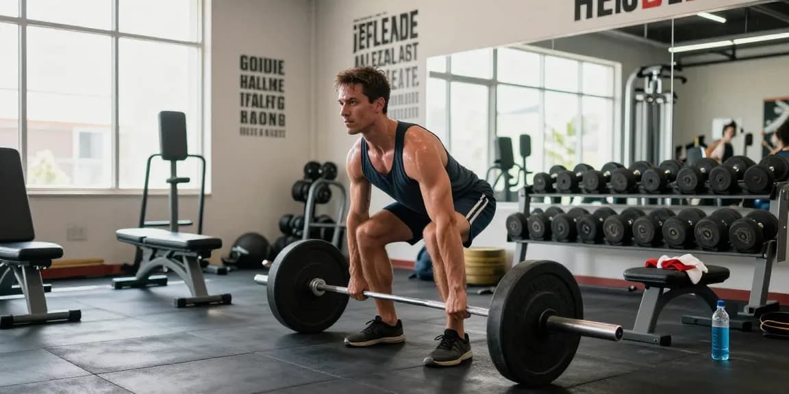 Prime Pharma Steroiden used for effective strength training in a vibrant gym setting