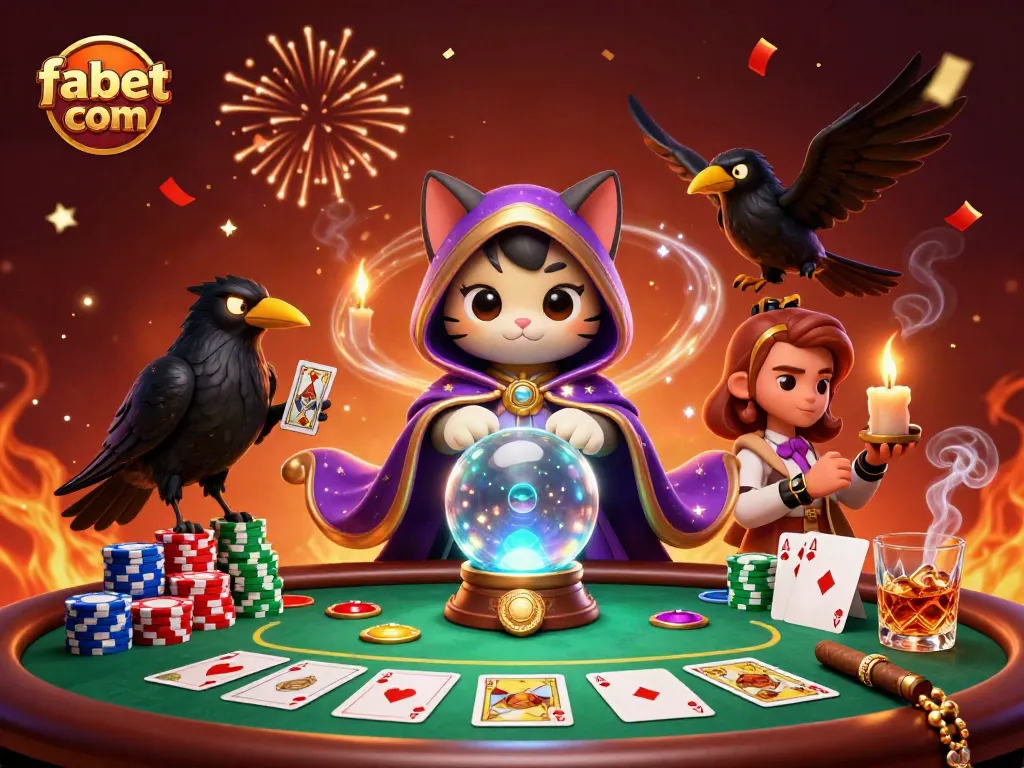 Experience thrilling games at fabet com with dynamic poker scenes and lucky characters.