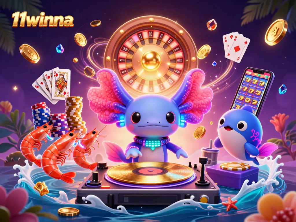 Experience thrilling gaming at 11winna with vibrant visuals from our underwater casino world.