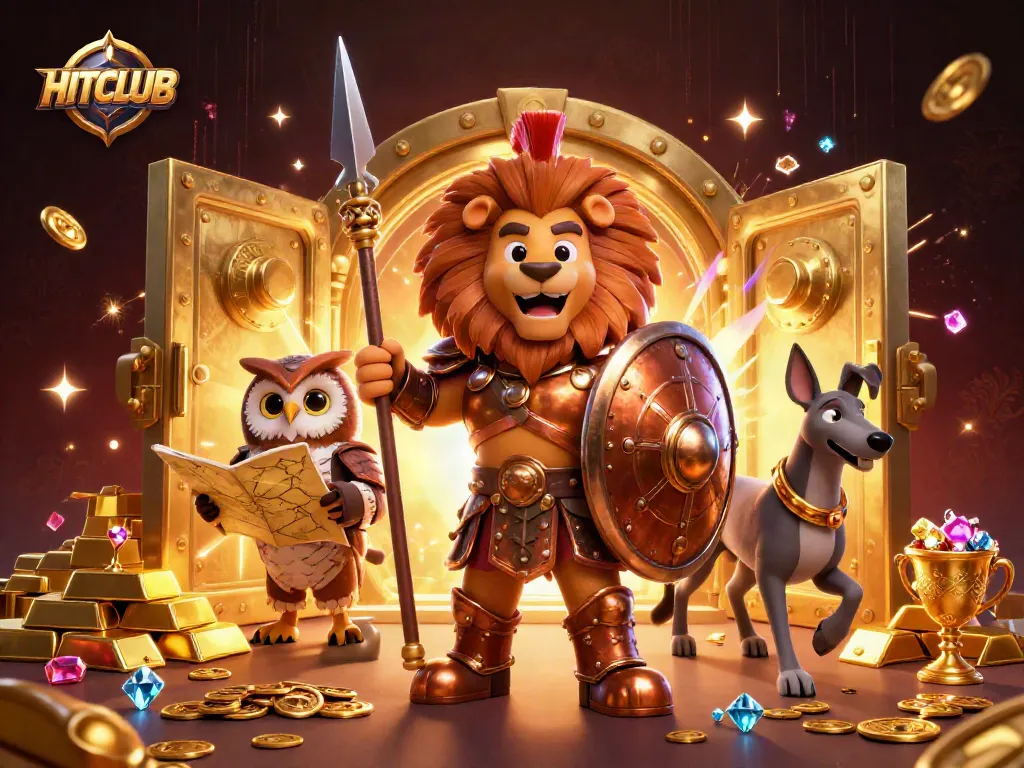 Experience thrilling gaming adventures at HITCLUB with vibrant visuals and immersive elements.