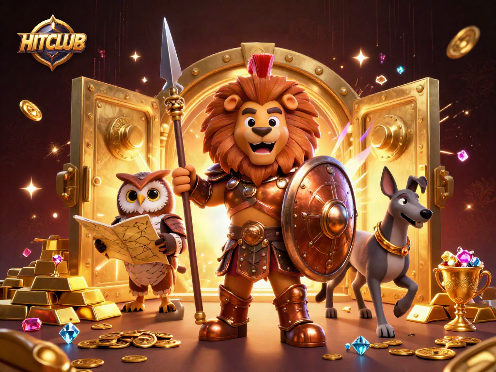 Experience thrilling gaming adventures at HITCLUB with vibrant visuals and immersive elements.