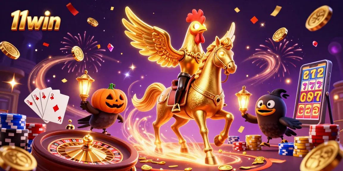 Experience the excitement of 11win casino through a vibrant scene of winning moments.