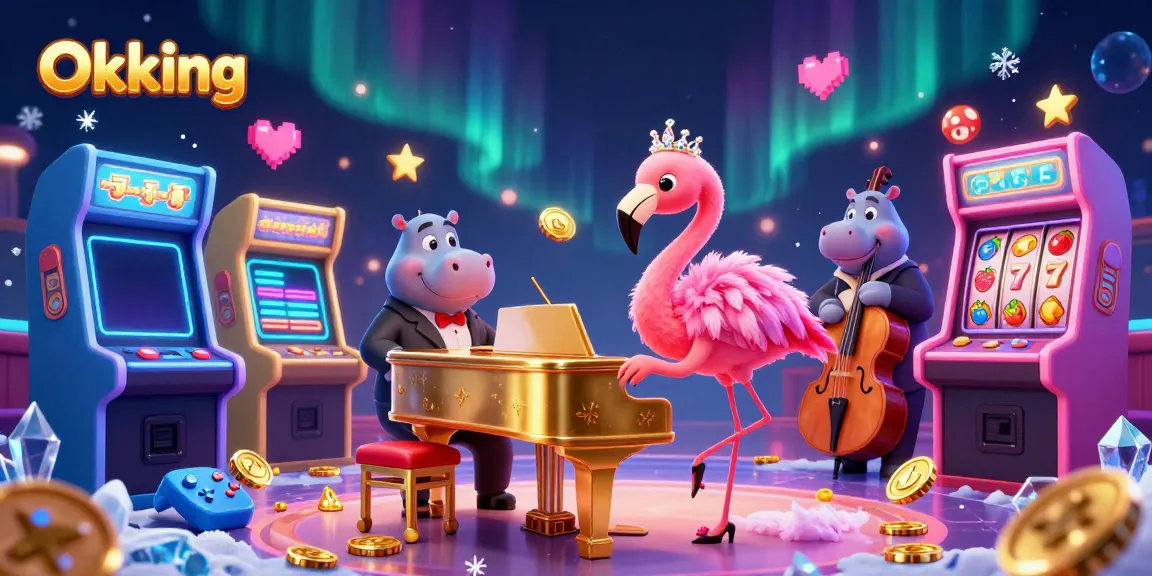 Join the Okking casino experience with dynamic gaming elements and vibrant characters enhancing excitement.