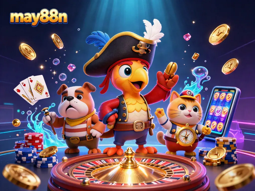 Engage with may88n while discovering thrilling games scattered with coins and jewels.