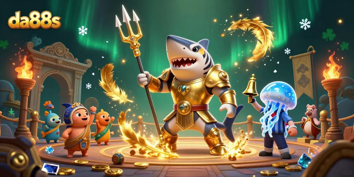 Experience thrilling moments at da88s with fierce gaming elements and vibrant underwater action.