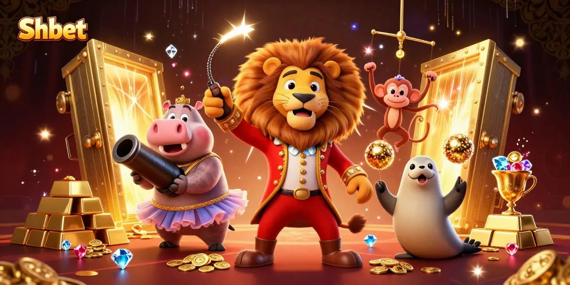 Experience thrilling fun at Shbet's dazzling casino, showcasing vibrant characters and rich game elements.