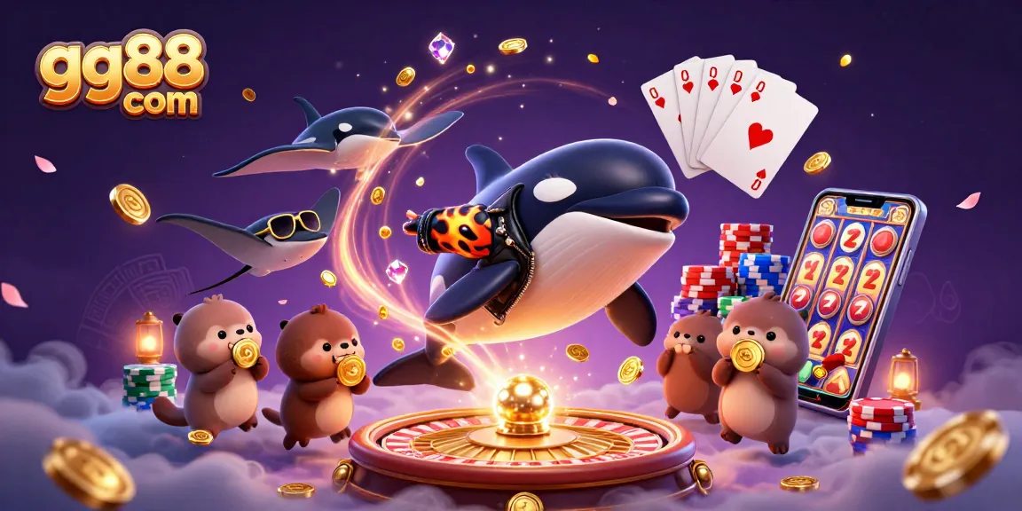 Experience thrilling games at gg88 com with dynamic casino elements and playful characters.