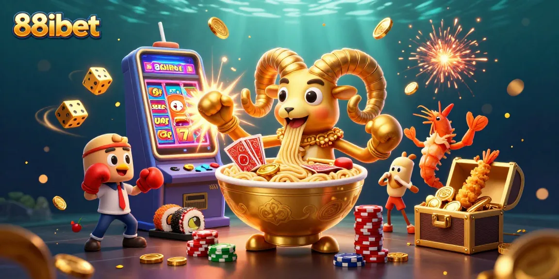 Experience thrilling gaming at 88ibet with dynamic casino action from characters and vibrant jackpot visuals.