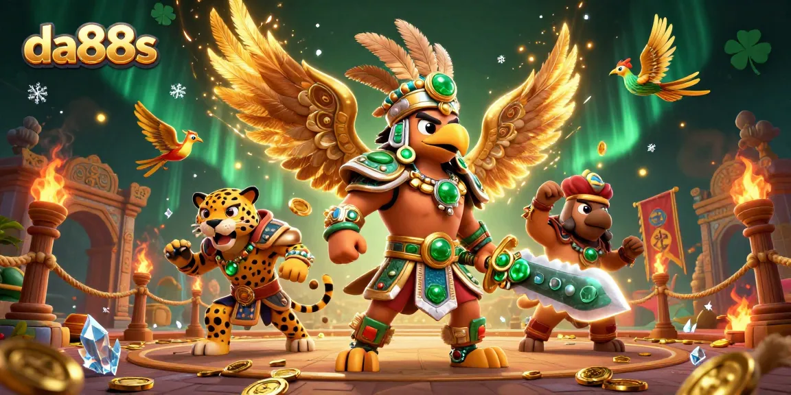 Bet on da88s and join thrilling battles in this vibrant, action-packed casino scene.