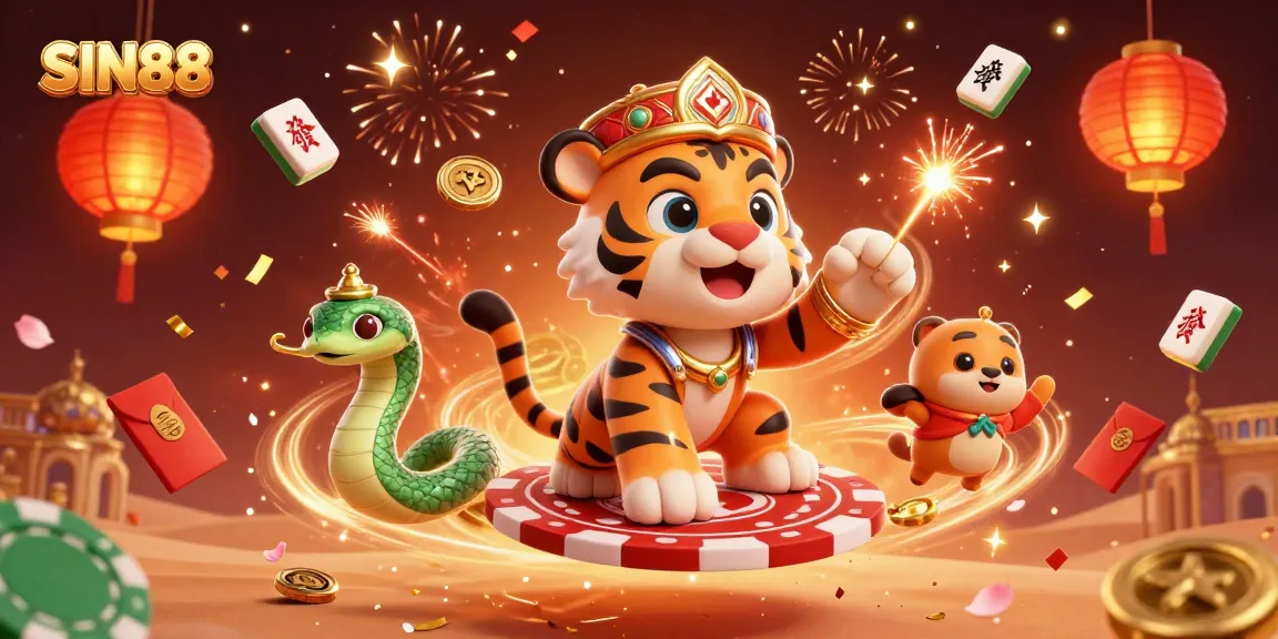 Experience thrilling gaming action at SIN88 with a vibrant Arabian Nights-themed casino scene.