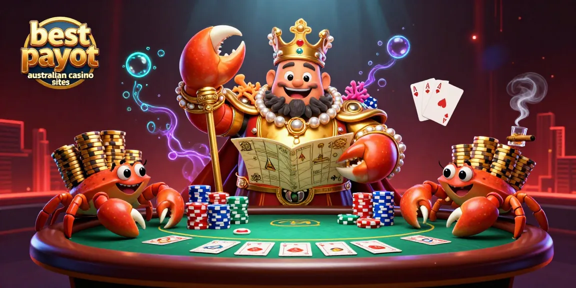 Engage with the best payout australian casino sites through a vibrant 3D underwater casino scene.