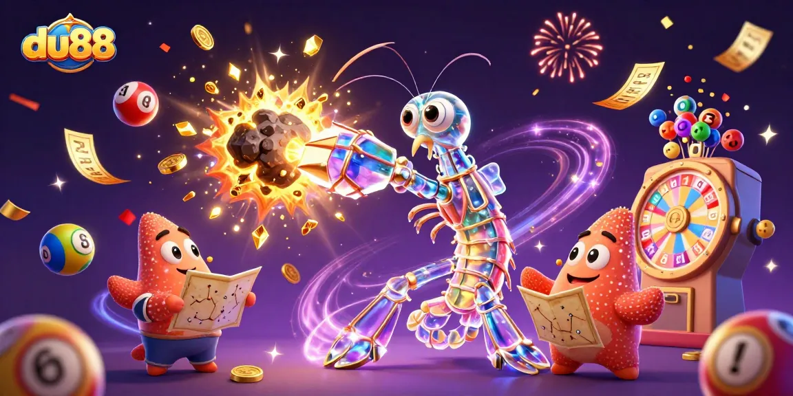 Experience exciting casino wins at du88 with vibrant lottery scenes and dynamic gaming elements.